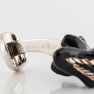 Deakin & Francis Sterling Silver Skunk Cufflinks