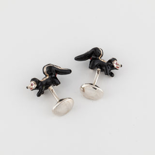 Deakin & Francis Sterling Silver Skunk Cufflinks