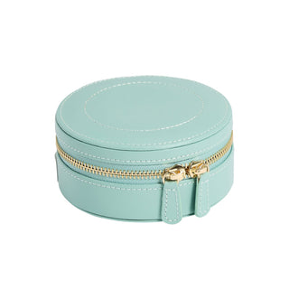 WOLF Sophia Round Zip Case in Jade