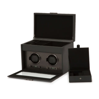 WOLF Axis Vegan Leather Watch Winder