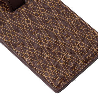 WOLF Signature Luggage Tag in Brown