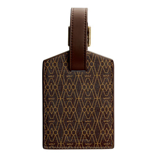 WOLF Signature Luggage Tag in Brown