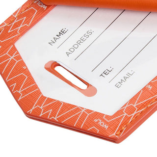 WOLF Signature Luggage Tag in Orange
