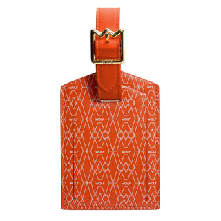 WOLF Signature Luggage Tag in Orange