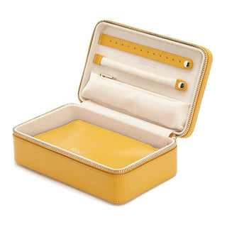 WOLF Maria Jewelry Case in Mustard