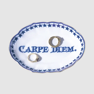Mottahedeh Carpe Diem Porcelain Dish