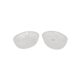 Trianon Carved Rock Crystal Salt Cellars