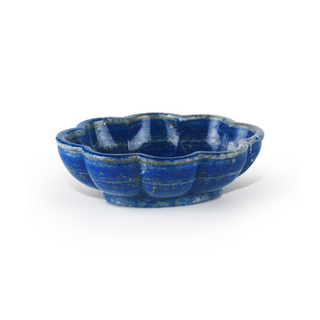 Trianon Carved Lapis Jaipur Bowl