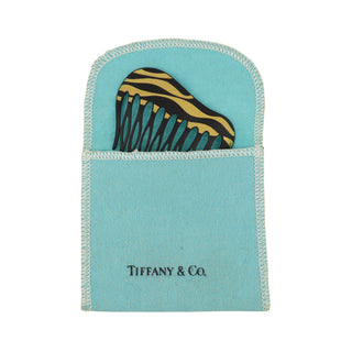 Vintage Tiffany & Co. Angela Cummings 22K Gold Damascene Hair Comb