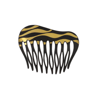 Vintage Tiffany & Co. Angela Cummings 22K Gold Damascene Hair Comb