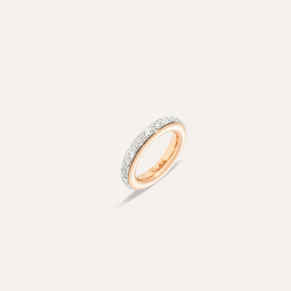 Pomellato Two-Tone 18K Gold Iconica Diamond Ring