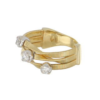 Estate Marco Bicego 18K Gold Marrakech Diamond Ring