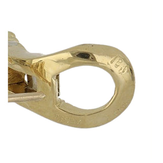 Vintage Tiffany & Co. Two-Tone Diamond Hoop Earrings