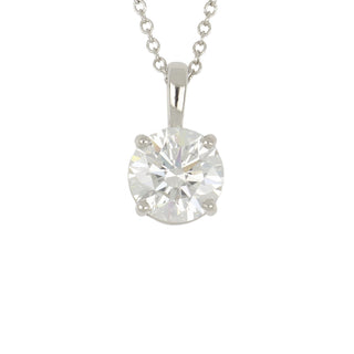 Tenenbaum Platinum Diamond Pendant Necklace