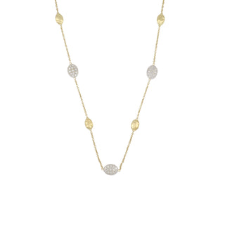 Estate Marco Bicego Two-Tone Sviglia Diamond Necklace