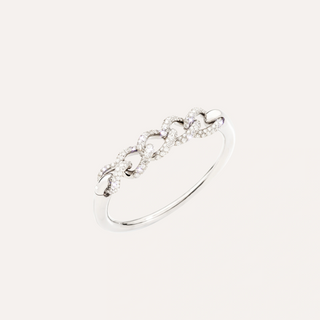 Pomellato 18K Gold Catene Diamond Bangle