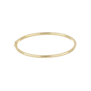 Tenenbaum 18K Gold Diamond Half Bangle Bracelet
