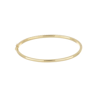 Tenenbaum 18K Gold Diamond Half Bangle Bracelet