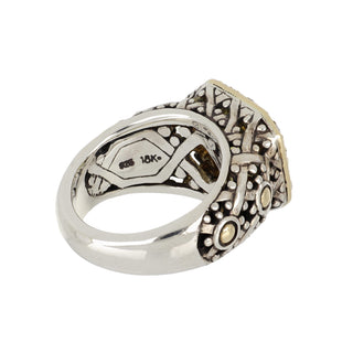 Estate John Hardy Two-Tone Citrine Batu Sari Ring