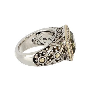 Estate John Hardy Two-Tone Citrine Batu Sari Ring