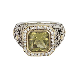 Estate John Hardy Two-Tone Citrine Batu Sari Ring