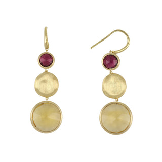 Estate Marco Bicego 18K Gold Drop Earrings