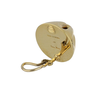 Vintage Tiffany & Co. 18K Gold Paloma Picasso Ruby Dome Earrings