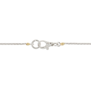 Buccellati Two-Tone Ghirlanda Sapphire Pendant