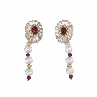 Boucheron 18K Gold Diamonds with Rock Crystal Suite