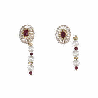 Boucheron 18K Gold Diamonds with Rock Crystal Suite