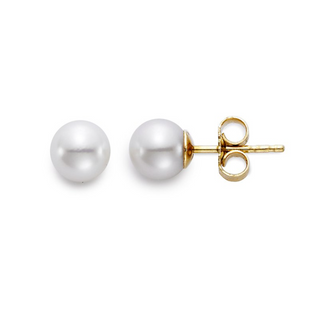 Mastoloni 18K Gold Akoya Pearl Stud Earrings