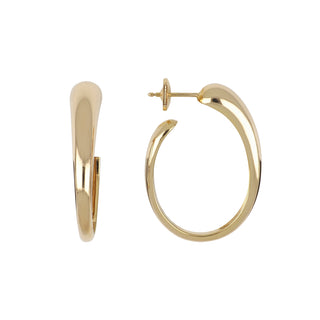 Pomellato 18K Rose Gold Catene Hoop Earrings