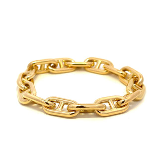 Antonio Papini 18K Gold Mariner Link Bracelet