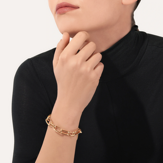 Pomellato 18K Rose Gold Iconica Slim Link Bracelet