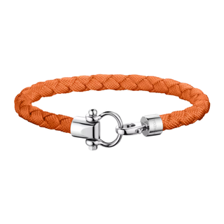 Omega Aqua Sailing Bracelet in Orange Nylon