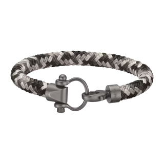 Omega Aqua Sailing Bracelet in Snow Braided Nylon