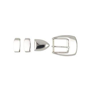 Sterling Silver Polished Belt Buckle