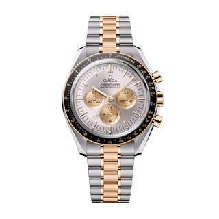 Omega Stainless Steel and 18K Gold Speedmaster Moonwatch