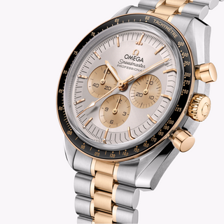 Omega Stainless Steel and 18K Gold Speedmaster Moonwatch