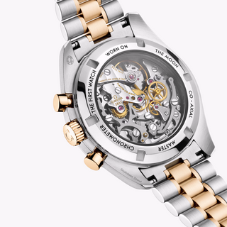 Omega Stainless Steel and 18K Gold Speedmaster Moonwatch
