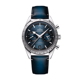 Omega Stainless Steel Speedmaster '57 in Blue
