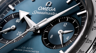 Omega Stainless Steel Speedmaster '57 in Blue