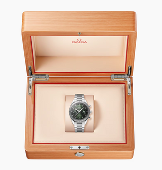 Omega Stainless Steel Speedmaster '57 Watch in Green