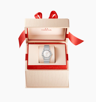 Omega Stainless Steel Constellation in Silver