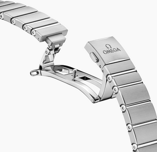 Omega Stainless Steel Constellation in Silver
