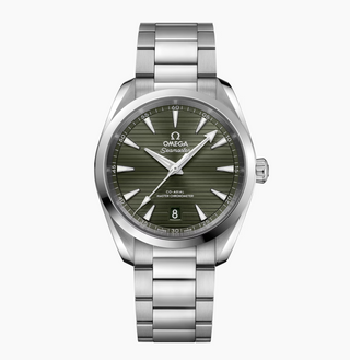 Omega Stainless Steel Seamaster Aqua Terra in Green PVD