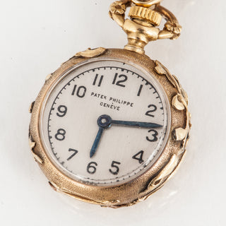 Vintage Patek Philippe 18K Gold Lapel Watch