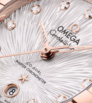 Omega 18K/Stainless Steel Constellation