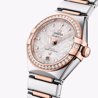 Omega 18K/Stainless Steel Constellation