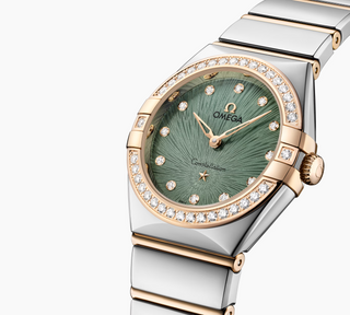 Omega 18 Karat/Stainless Steel Constellation